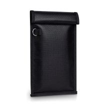 Feuerfeste RFID-Handyhülle OTN-27 mit Signalblocker 27 x 12,3 cm – Schwarz