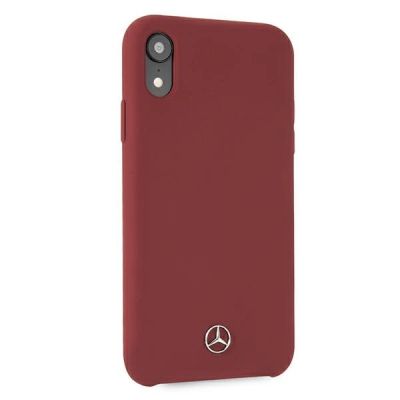 5. Mercedes Silicone Line iPhone Xr Hülle - Rot