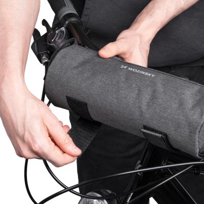 10. Wozinsky WBB37GRB Fahrradtasche mit Wärmeisolierung – Grau