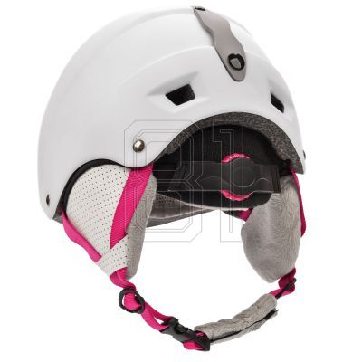 42. Meteor Kiona Skihelm Weiß/Rosa 24850-24852