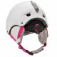 42. Meteor Kiona Skihelm Weiß/Rosa 24850-24852
