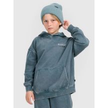 Jungen-Sweatshirt mit Kapuze, offen, 4F 4FJRAW25TSWSM2344-46S