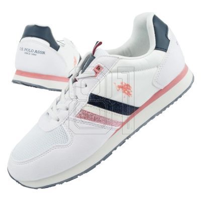2. US Polo ASSN Schuhe W NOBIK003A-WHI