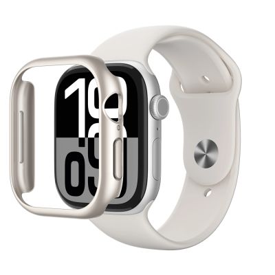 9. AmazingThing Minimal Case für Apple Watch 46 mm – Silber