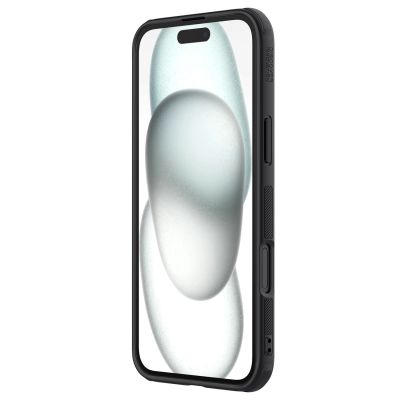 5. Nillkin Super Frosted Shield Pro Magnetische Hülle für iPhone 16 – Schwarz
