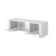 2. TV-Schrank WEST 42/130/42 weiß/glänzend weiß