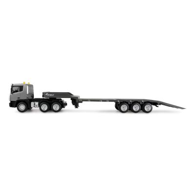 4. Amewi RC Baustellenfahrzeug G836E Traktor mit Tieflader 1:24 RTR
