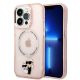 Karl Lagerfeld Iconic Karl&Choupette MagSafe Hülle für iPhone 14 Pro Max – Pink
