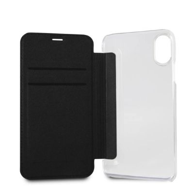 4. Karl Lagerfeld Signature Glitter iPhone X/Xs Hülle - Schwarz