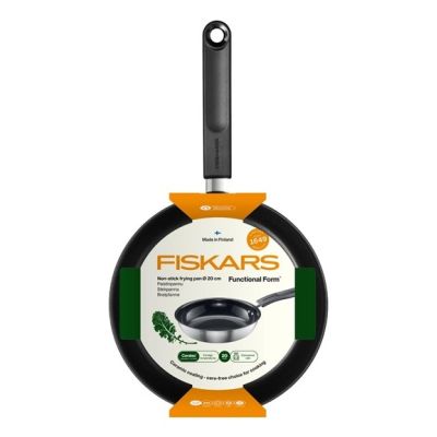 6. Fiskars 1072249 Runde Bratpfanne für Kenner