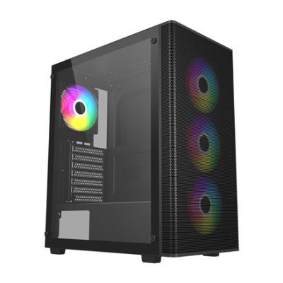 4. FSP M220-BA Midi-Tower Schwarz