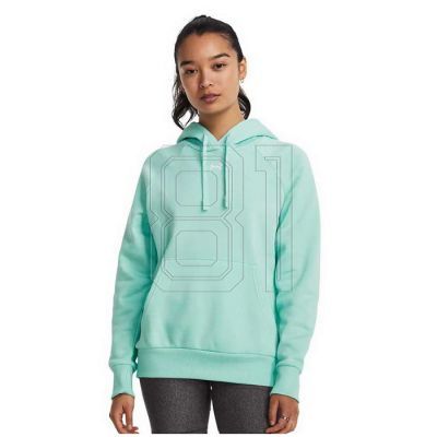 2. Under Armour Rival Fleece Hoodie W 1379500-361