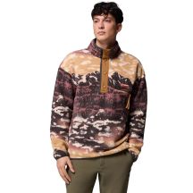 Columbia Helvetia II Fleece mit halbem Druckknopf, bedruckt, 2098461225, Braun, L
