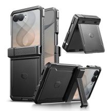Hülle Tech-Protect Kevlar Pro für Samsung Galaxy Z Flip 8 - schwarz