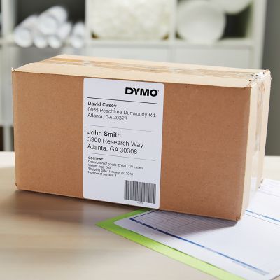 2. Dymo Etiketten, 220 Stück, 104 x 159 mm, für LW4XL