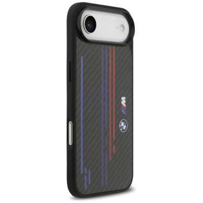 2. BMW M Kevlar Lines & Logo MagSafe Case für iPhone Air – Schwarz