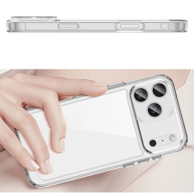 4. Outer Space Case für iPhone 17 Pro – Transparent