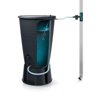 8. Regenwassertank glatt 210 l anthrazit