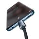 3. Baseus CAJY000701 USB-C – USB-C PD-Kabel 100 W 5 A 480 Mbit/s 2 m – Schwarz