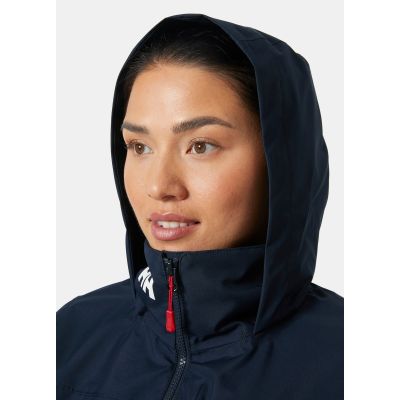 4. Helly Hansen Damen W Crew Hooded Mid Jacke 34447 597