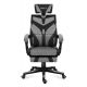 2. Huzaro Combat 5.0 Grauer Gaming-Stuhl