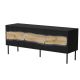 INSERTO 3D-TV-Schrank 143,5 x 40 x 61,5 mm, schwarz + LED