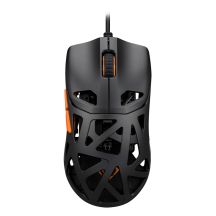 Deltaco Gaming GAM-187 Maus, beidhändig bedienbar, USB Typ-A, optisch, 12400 DPI