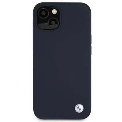 2. BMW Silicone Signature Case für iPhone 13 mini – Marineblau