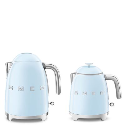 SMEG Wasserkocher KLF05PBEU 0,8 l pastellblauer Mini-Wasserkocher