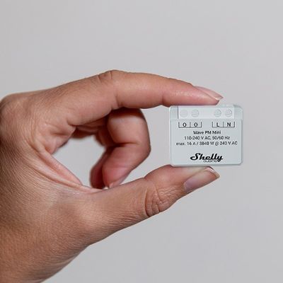 3. Intelligenter Z-Wave-Energieverbrauchsmessregler Shelly Wave PM Mini