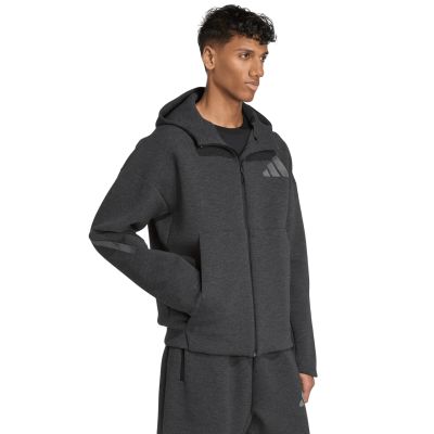 4. Herren-Sweatshirt adidas ZNE PR FZ schwarz JM6055