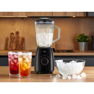 9. ELDOM BK6 NOXAR 100W SCHWARZ 22000 U/min 1,8 L GEHÄRTETES GLAS KANNENBEHÄLTER ZWEI GESCHWINDIGKEITSSTUFEN + PULSFUNKTION