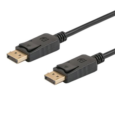 SAVIO CL-136 Kabel (DisplayPort M - DisplayPort M; 2 m; schwarz)