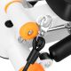 49. Gerader Stepper mit Kabeln HMS S3092 orange und weiß