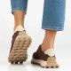 7. braune Leder-Plateau-Sneaker Filippo DP7498