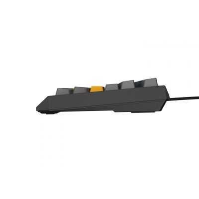 18. GENESIS THOR 230 TKL Gaming-Tastatur USB + RF Wireless + Bluetooth QWERTY Schwarz, Blau, Grau, Orange
