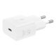 4. Samsung Netzteil 25W USB-C Schnellladeladegerät (ohne Kabel) Weiß