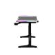 8. Huzaro Hero 4.6 RGB Schwarzer Gaming-Schreibtisch