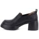 3. Schwarze Damen-Lederschuhe mit hohem Absatz D&A S.Barski CR62-3525