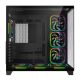 5. RAMPAGE PC-Gehäuse aus gehärtetem Glas SEALITE 7X ARGB-PWM-Lüfter BLACK