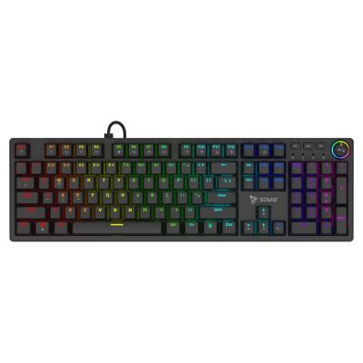2. SAVIO MECHANISCHE TASTATUR STYX OUTEMU PEACH SILENT HOT SWAP RGB