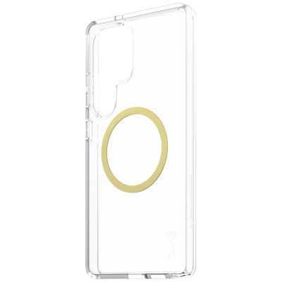 3. CARE by PanzerGlass Flaggschiff Urban Combat Chardonnay QI-Hülle für Samsung Galaxy S25 Ultra – Transparent