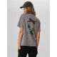 2. Locker geschnittenes Damen-T-Shirt mit Aufdruck 4F 4FKAW26TTSHF4506-26S