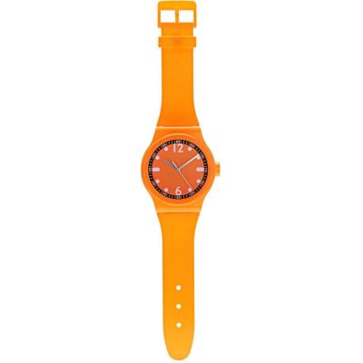 4. Wanduhr 92 cm Orange