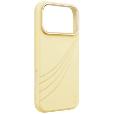 3. Uniq Coehl Serina Magnetische Ladehülle für iPhone 18 Pro Max / 17 Pro Max – Gelb