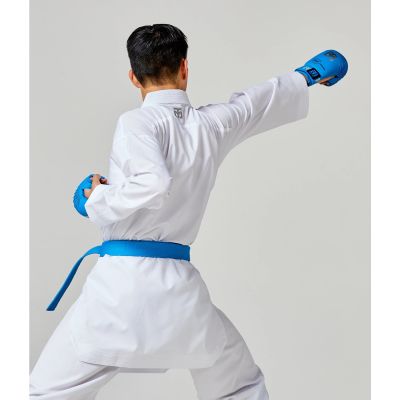 12. Karatehandschuhe - Fäustlinge 2 BLAU WKF | MOOTO