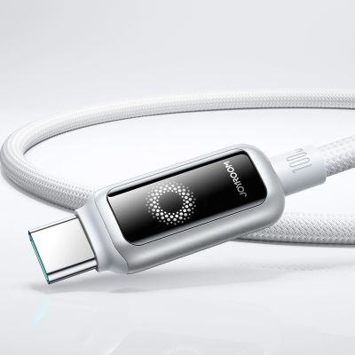 6. Joyroom S-A55 StarFlight 100W USB-C - USB-C-Kabel 1,2 m - Weiß