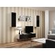 5. TV-Schrank VIGO '140' 30/140/40 weiß/schwarz glänzend