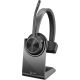 6. POLY Voyager 4310 Microsoft Teams-zertifiziertes Headset + BT700-Adapter + Ladestation