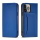Magnetkartenetui für Samsung Galaxy S23 Flip Cover Wallet Stand blau